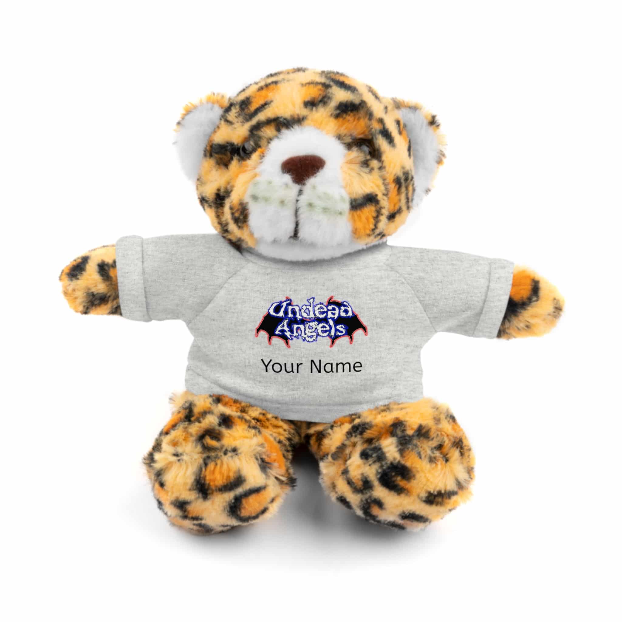 Personalized 8 Inch Stuffed Animals Wearing Undead Angels Tee Assortment - Image 4