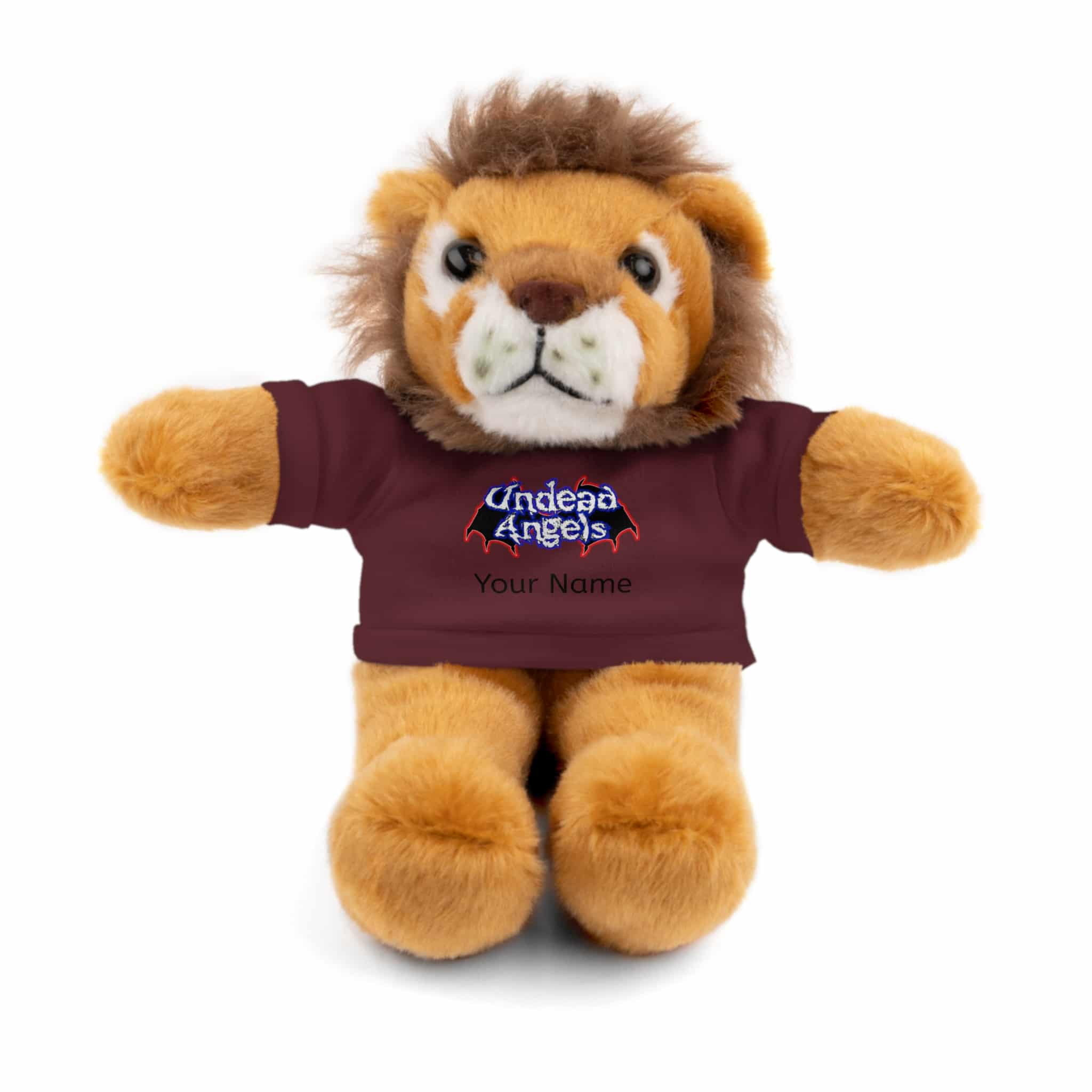 Personalized 8 Inch Stuffed Animals Wearing Undead Angels Tee Assortment - Image 76