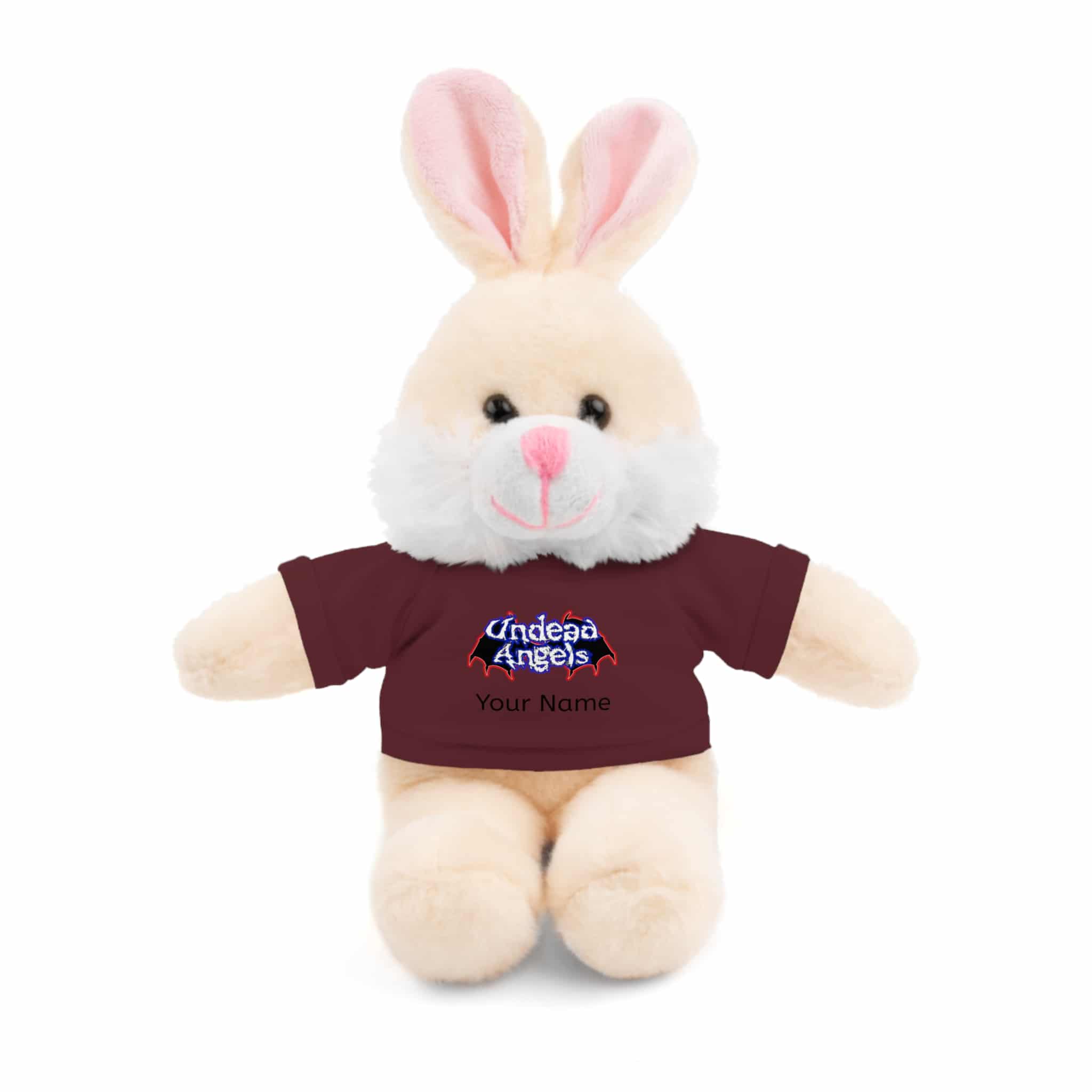Personalized 8 Inch Stuffed Animals Wearing Undead Angels Tee Assortment - Image 70