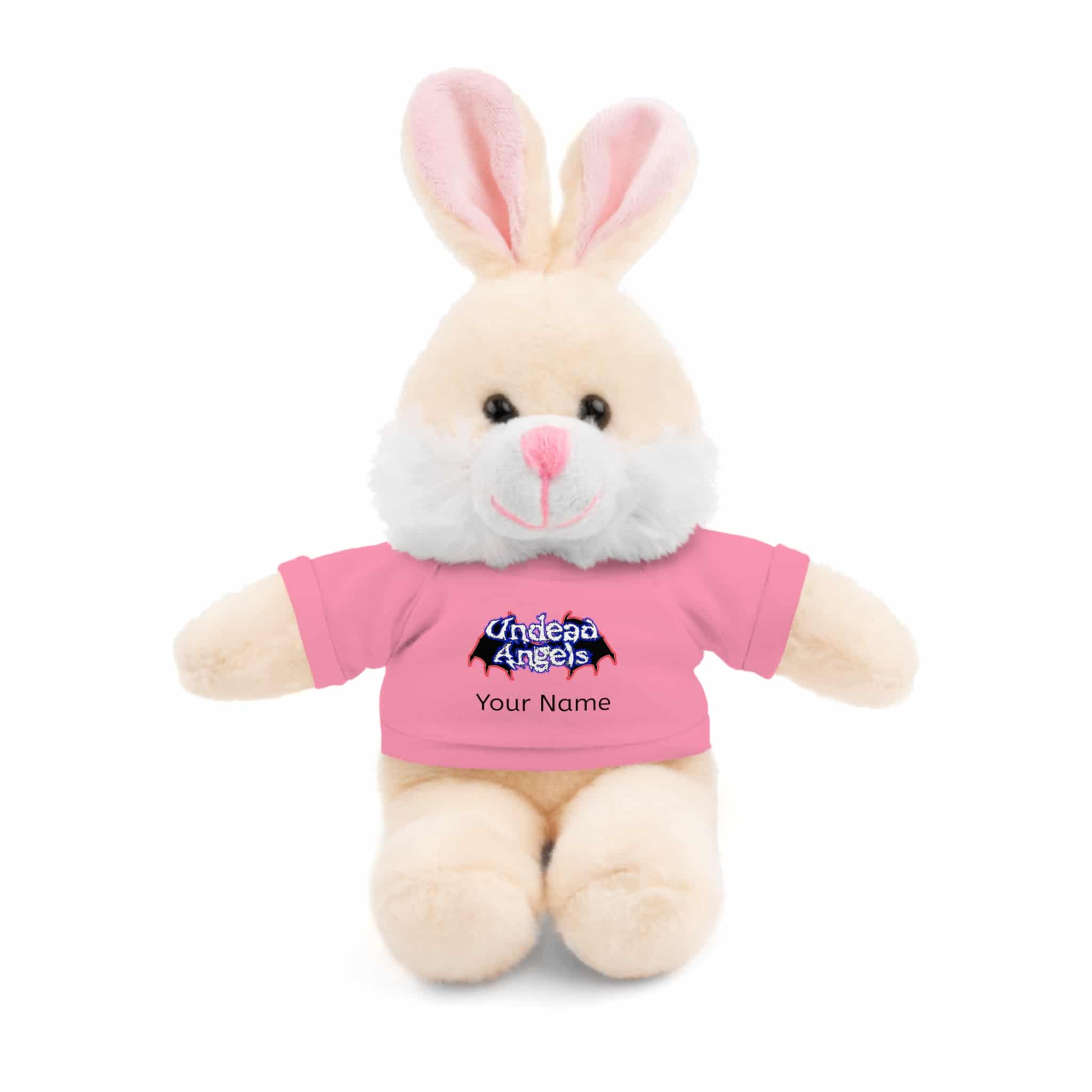 Personalized 8 Inch Stuffed Animals Wearing Undead Angels Tee Assortment - Image 97