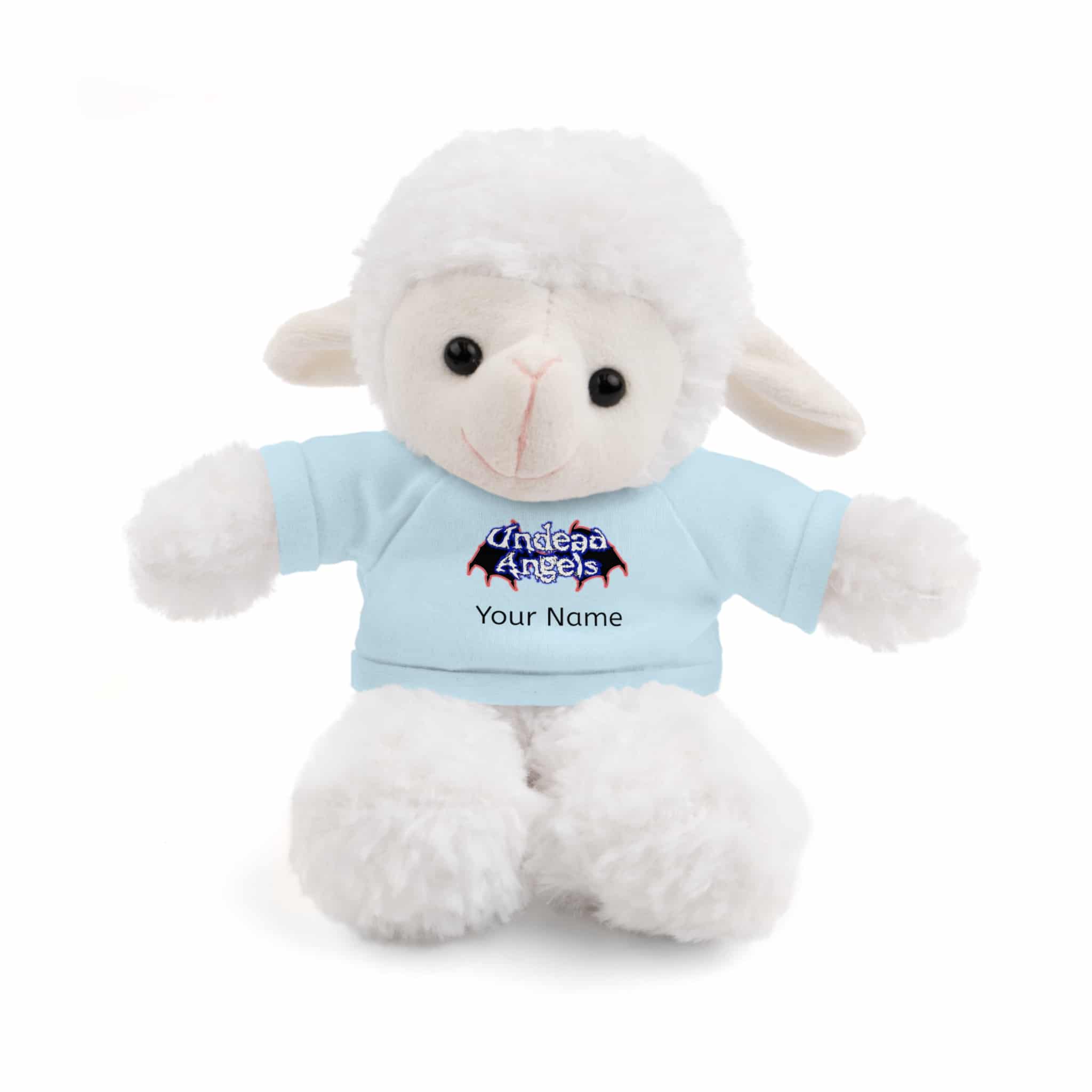 Personalized 8 Inch Stuffed Animals Wearing Undead Angels Tee Assortment - Image 67
