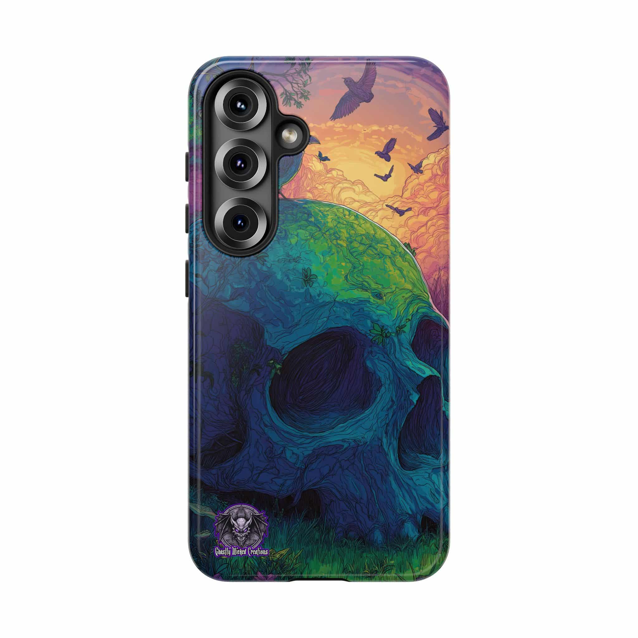 Sunlight Skull Samsung & iPhone Ultra Tough Cases - Image 105