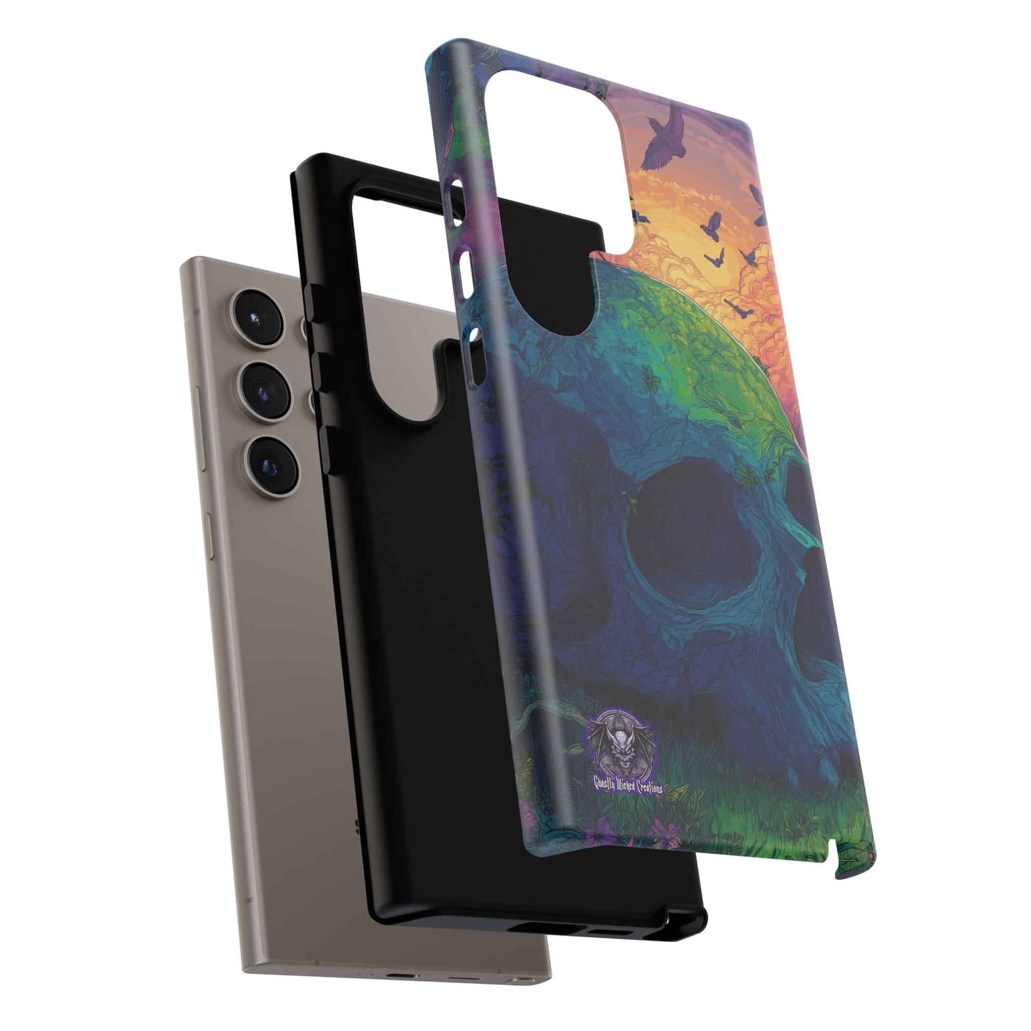 Sunlight Skull Samsung & iPhone Ultra Tough Cases - Image 26