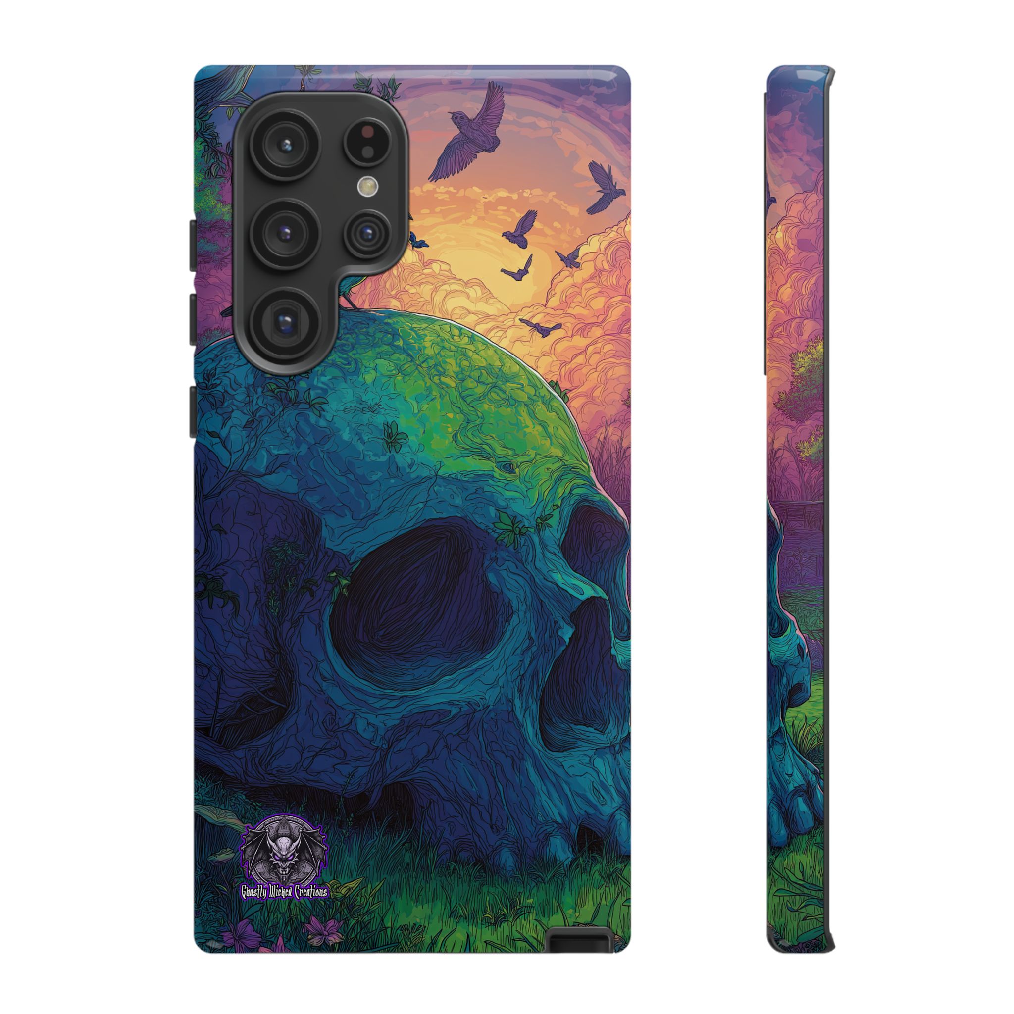 Sunlight Skull Samsung & iPhone Ultra Tough Cases - Image 11