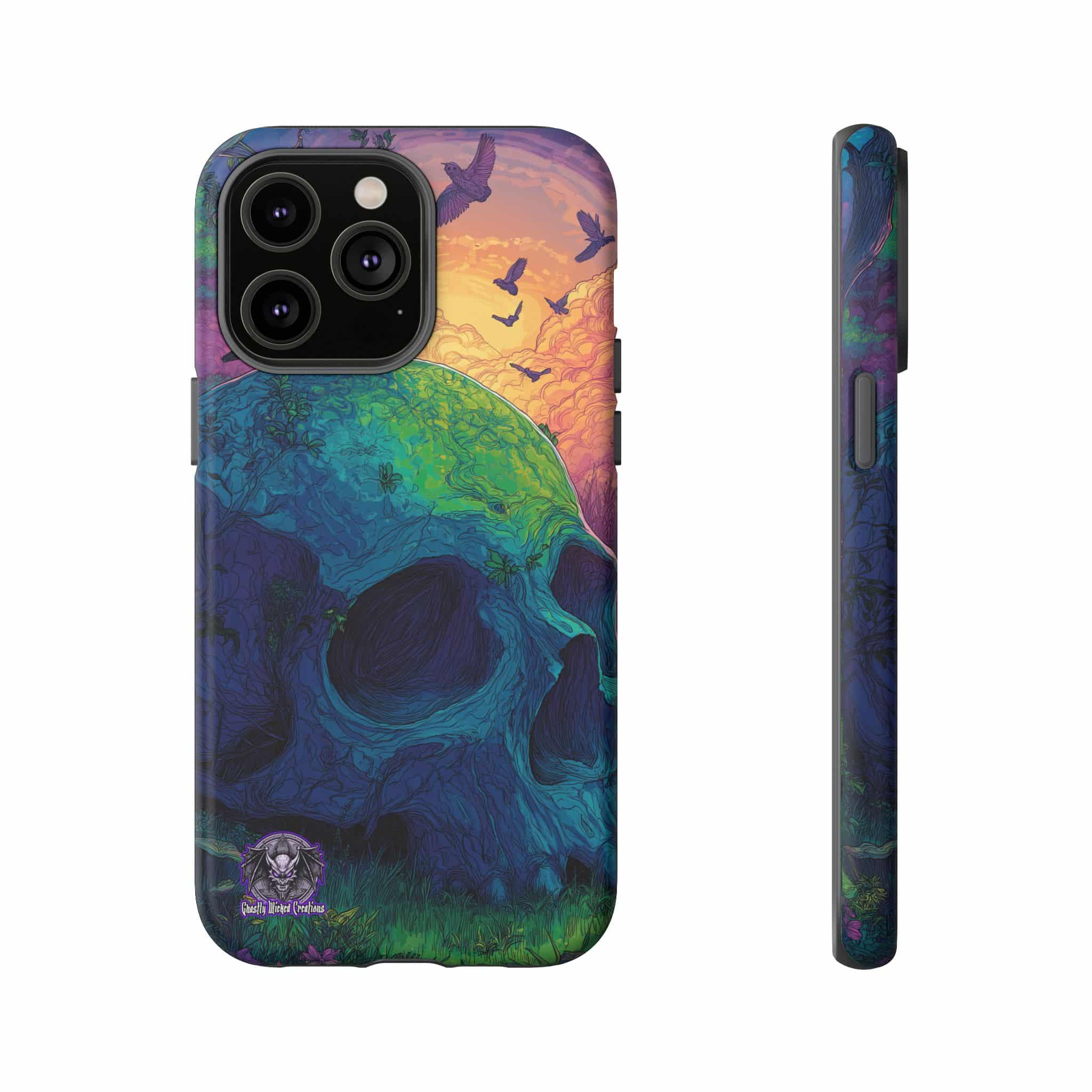 Sunlight Skull Samsung & iPhone Ultra Tough Cases - Image 83