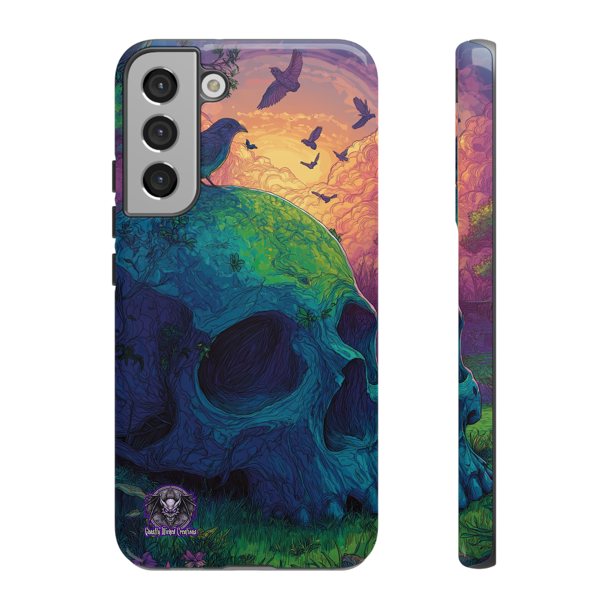 Sunlight Skull Samsung & iPhone Ultra Tough Cases - Image 9