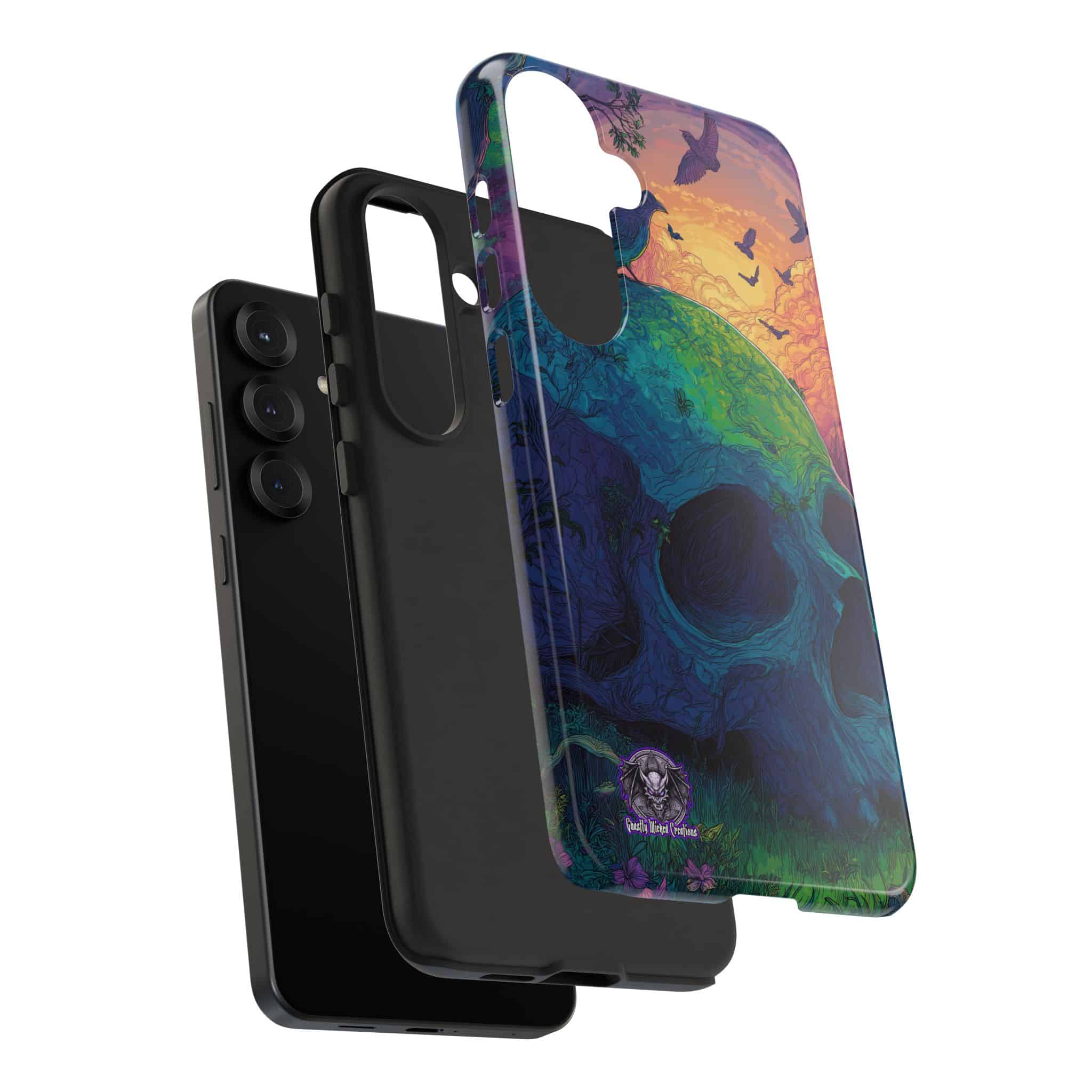 Sunlight Skull Samsung & iPhone Ultra Tough Cases - Image 110