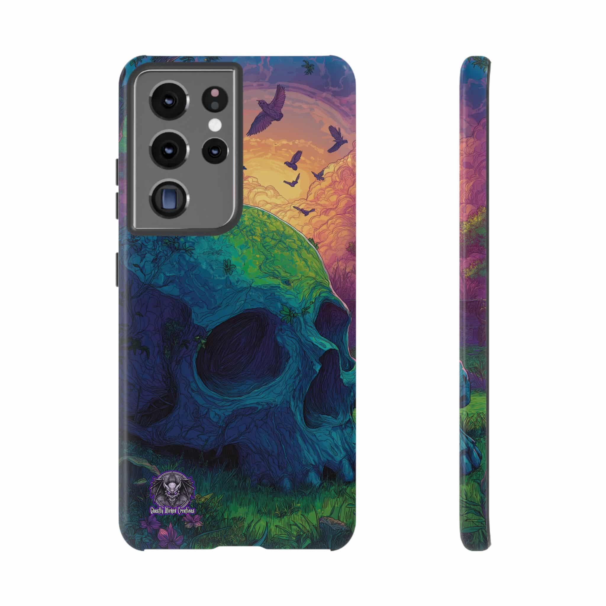 Sunlight Skull Samsung & iPhone Ultra Tough Cases - Image 5