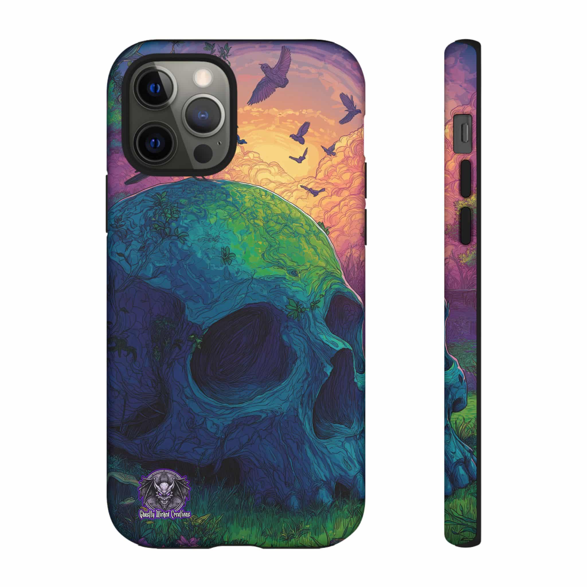 Sunlight Skull Samsung & iPhone Ultra Tough Cases - Image 56