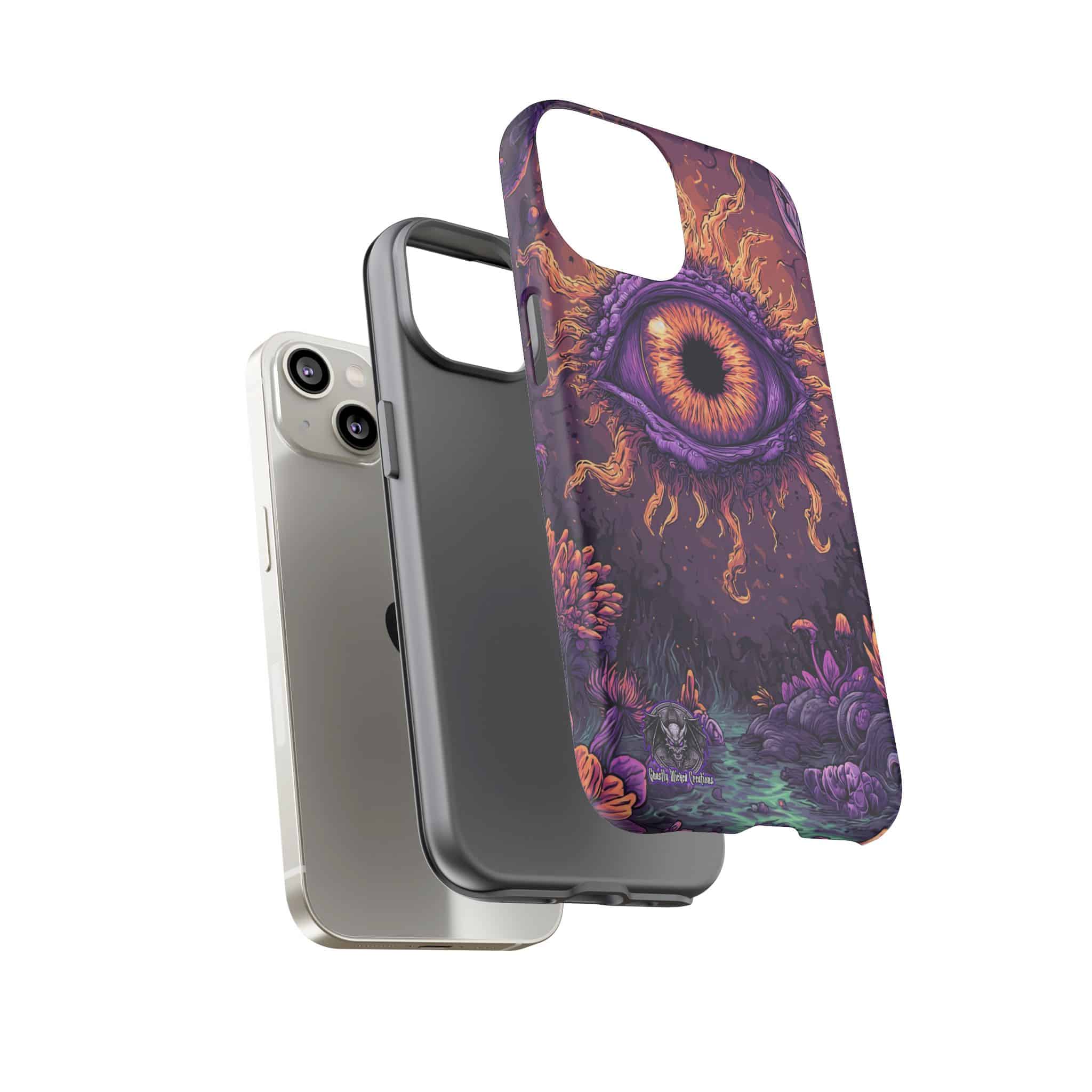 Psychedelic Eye Samsung & iPhone Ultra Tough Cases - Image 76