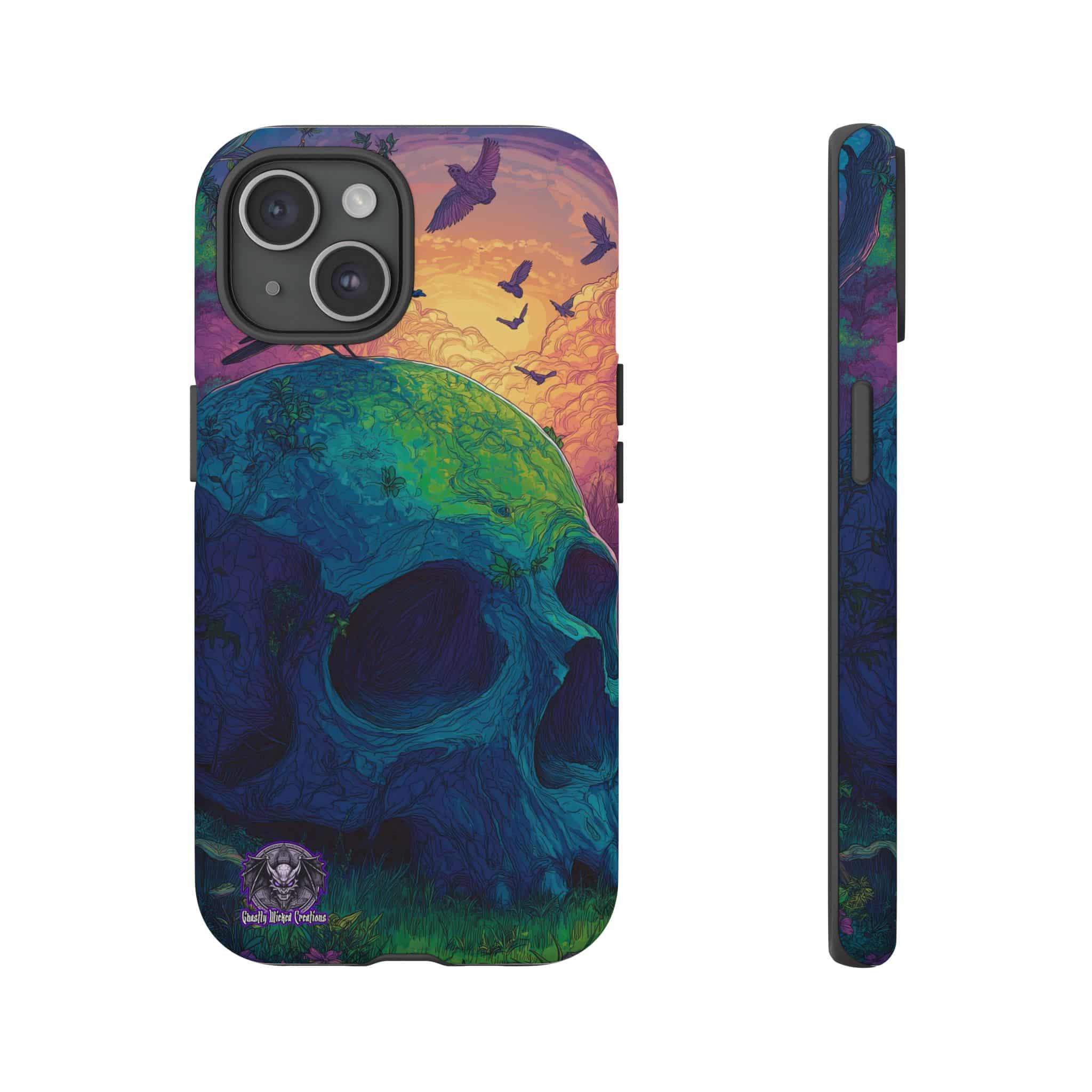 Sunlight Skull Samsung & iPhone Ultra Tough Cases - Image 90