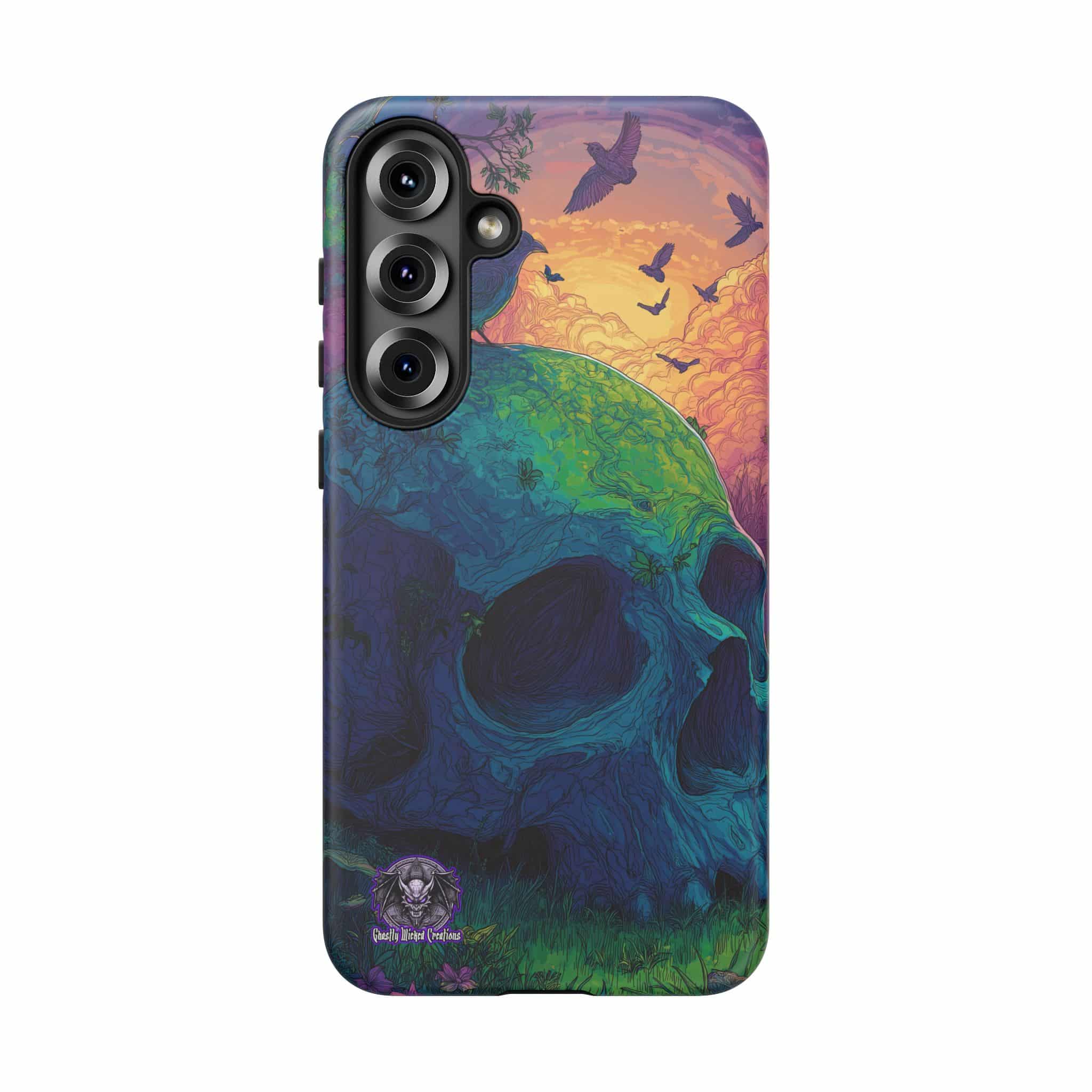 Sunlight Skull Samsung & iPhone Ultra Tough Cases - Image 111