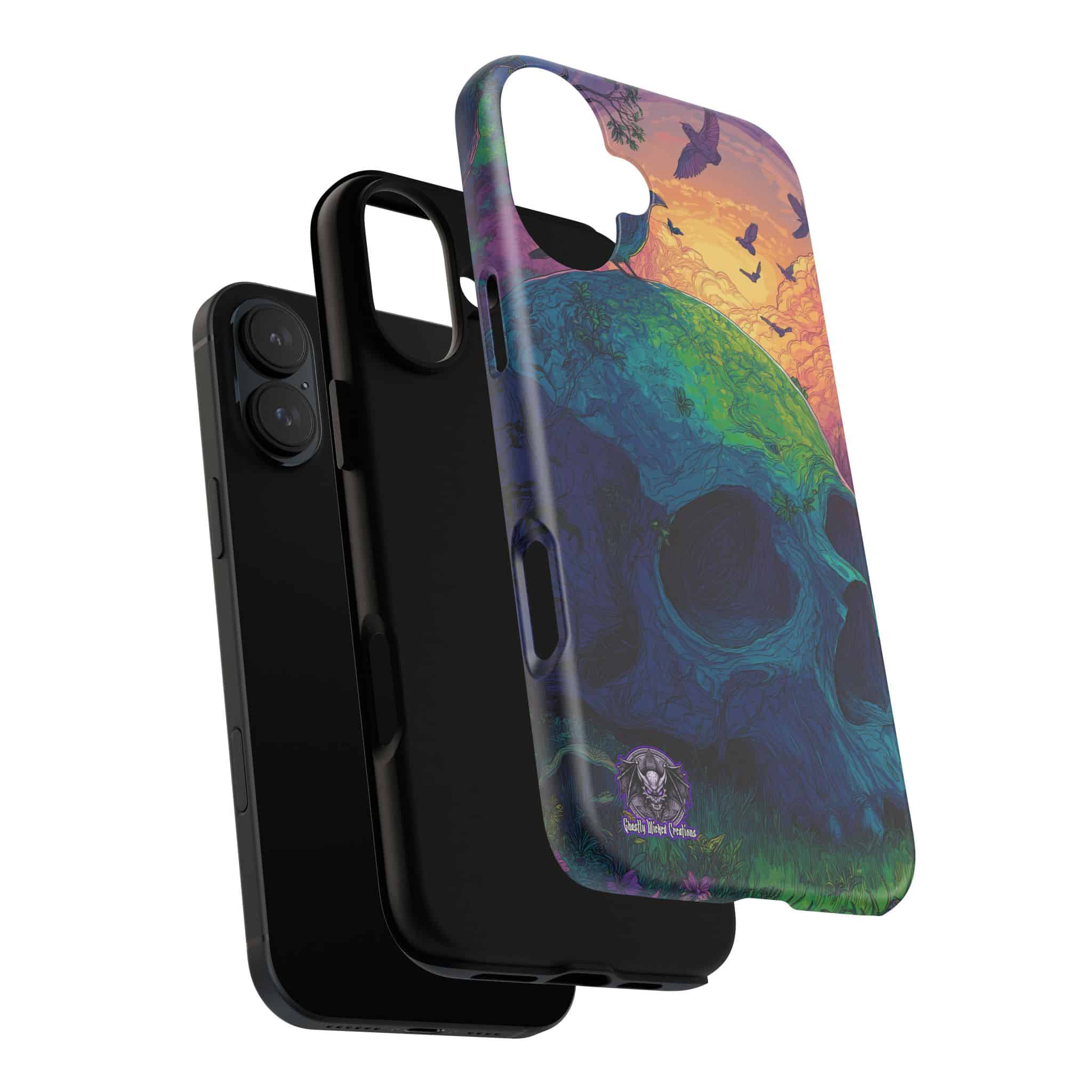 Sunlight Skull Samsung & iPhone Ultra Tough Cases - Image 104