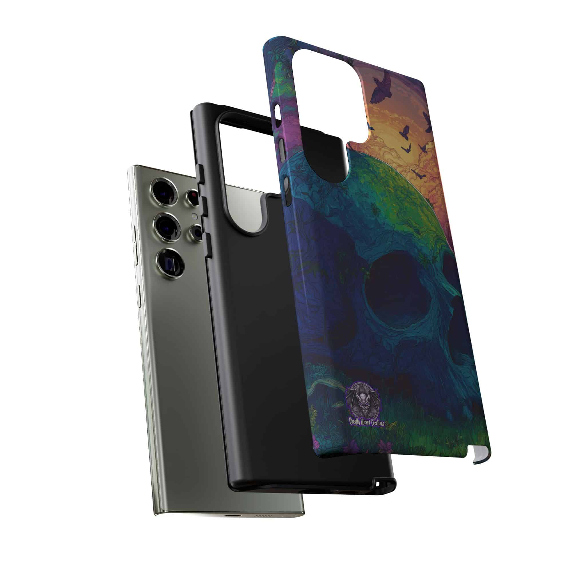 Sunlight Skull Samsung & iPhone Ultra Tough Cases - Image 18