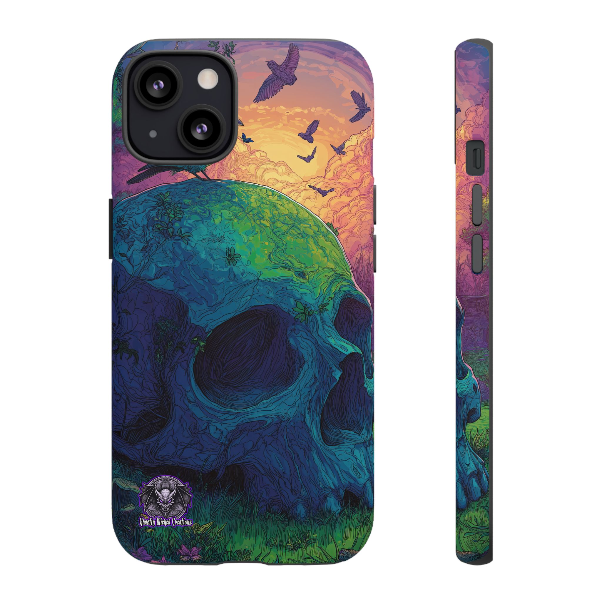 Sunlight Skull Samsung & iPhone Ultra Tough Cases - Image 60