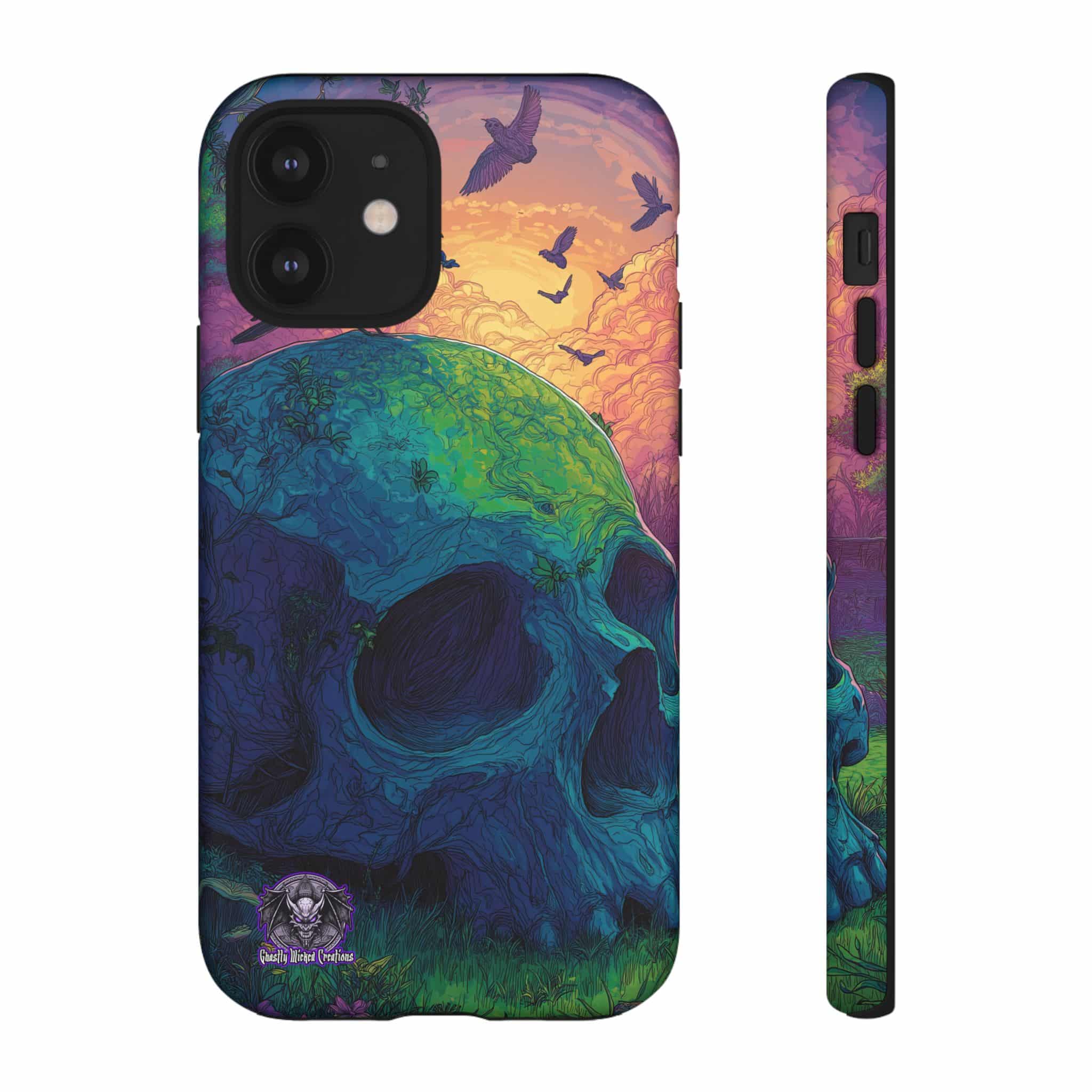 Sunlight Skull Samsung & iPhone Ultra Tough Cases - Image 54