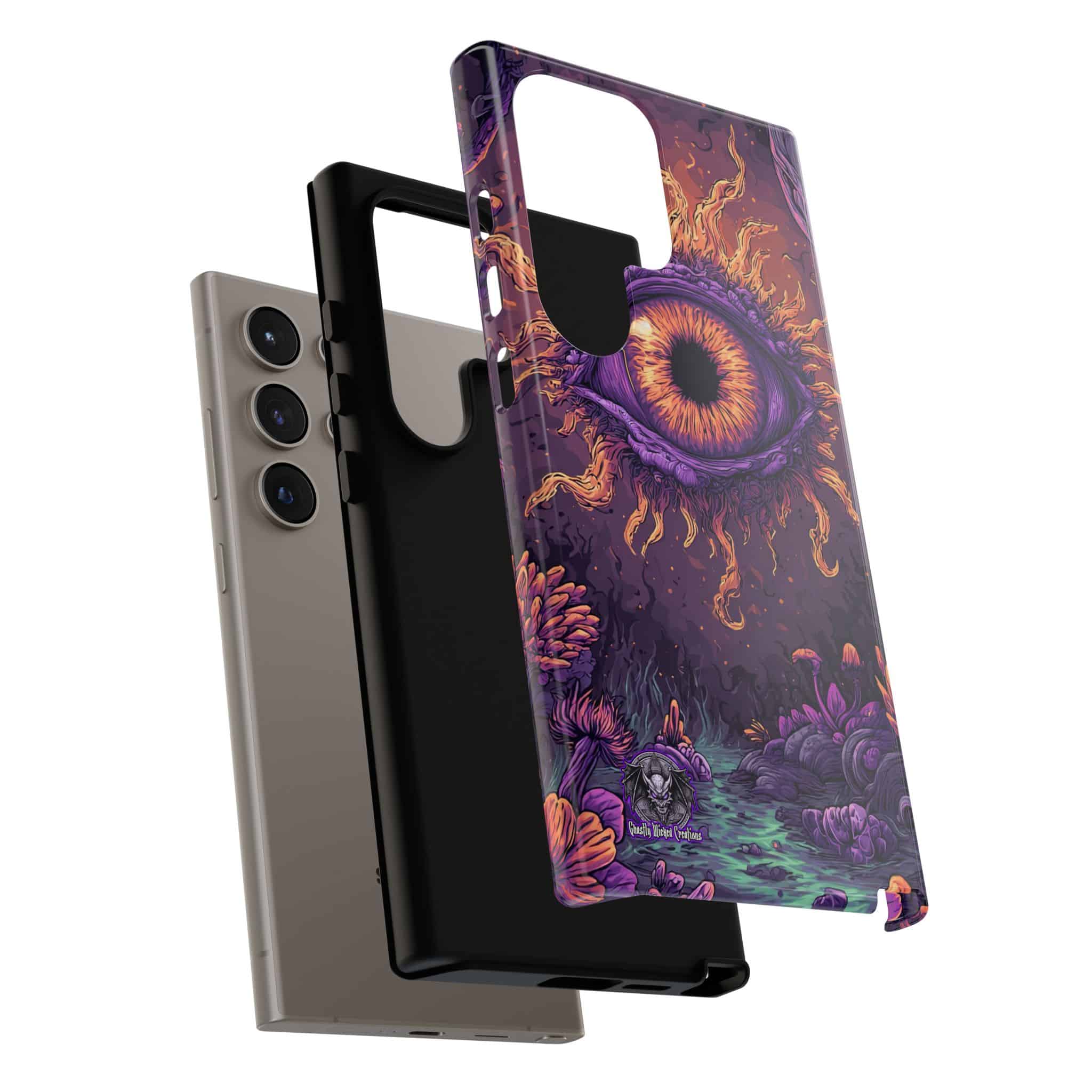 Psychedelic Eye Samsung & iPhone Ultra Tough Cases - Image 2