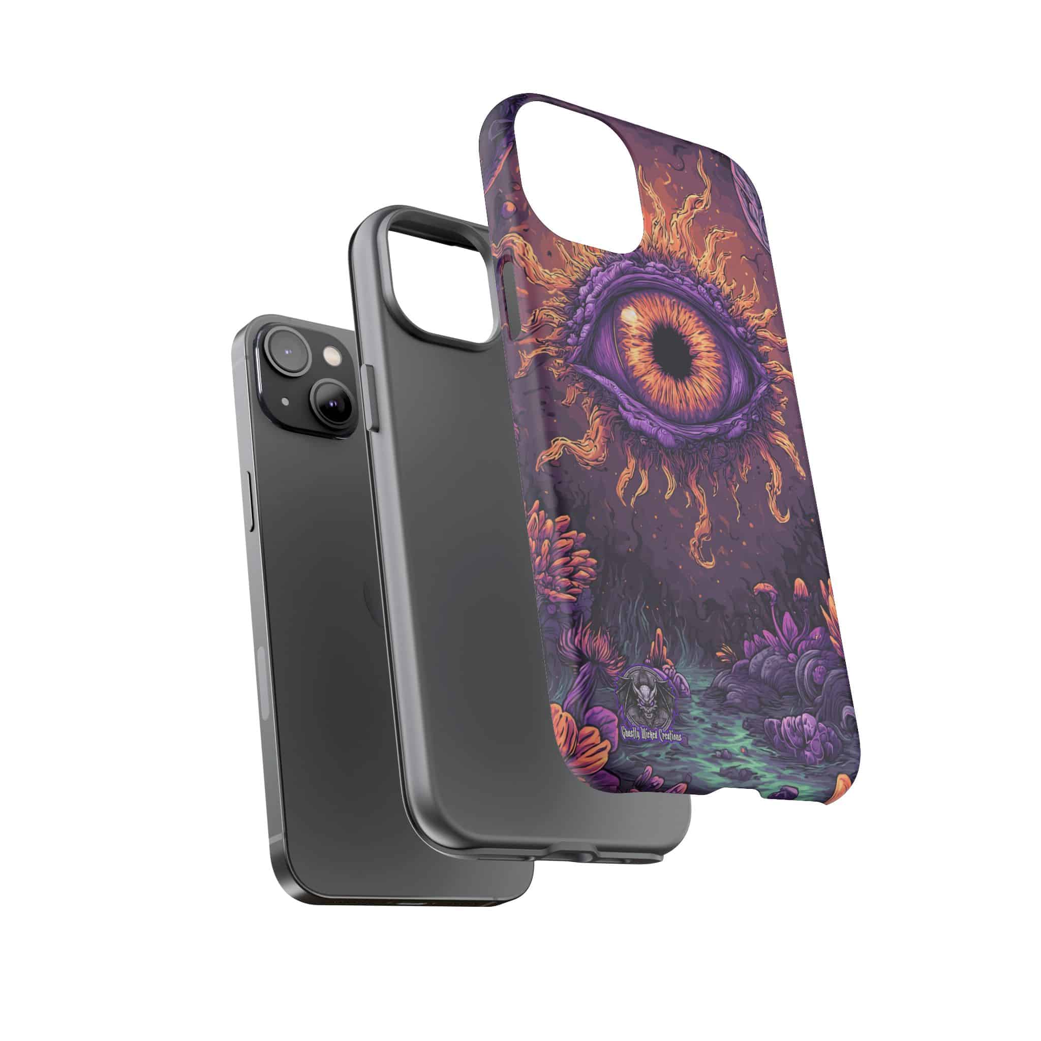 Psychedelic Eye Samsung & iPhone Ultra Tough Cases - Image 80