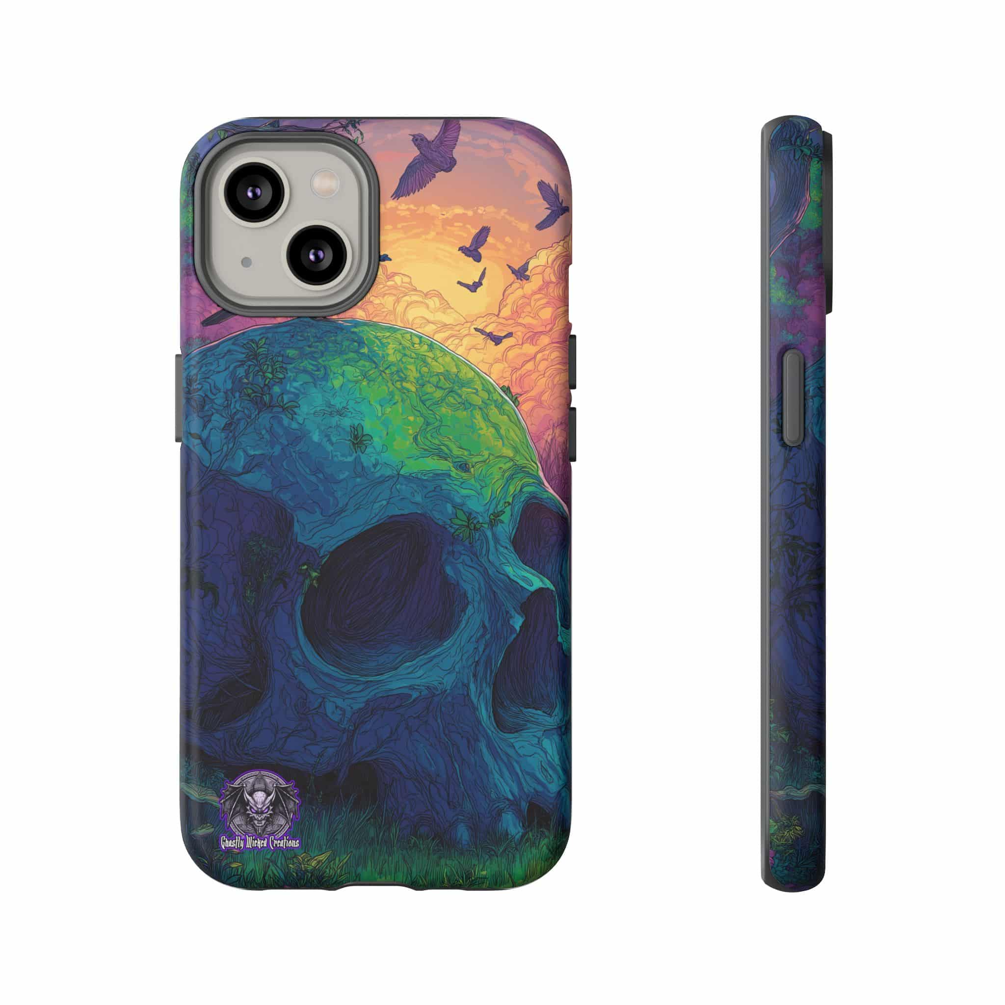 Sunlight Skull Samsung & iPhone Ultra Tough Cases - Image 75