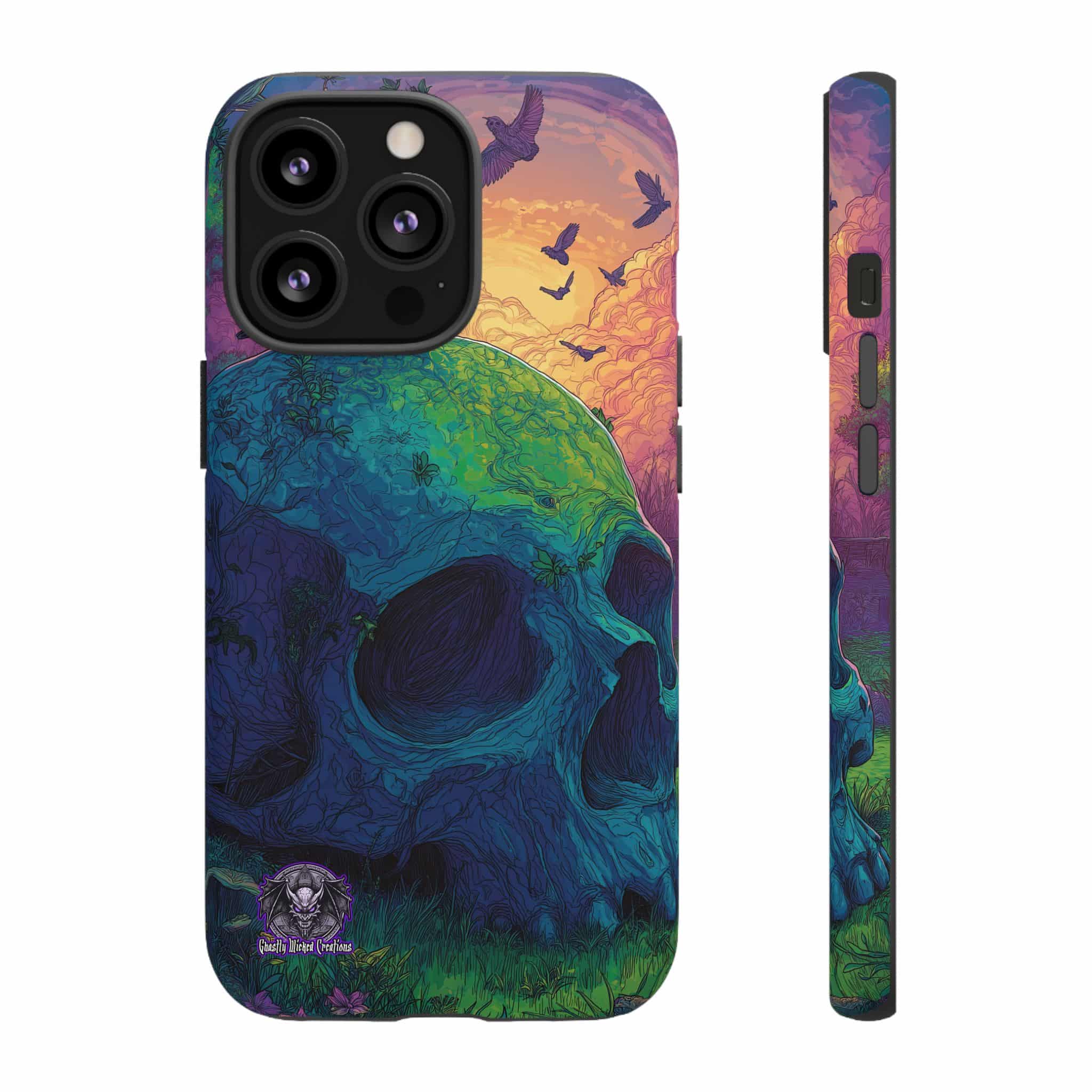 Sunlight Skull Samsung & iPhone Ultra Tough Cases - Image 64