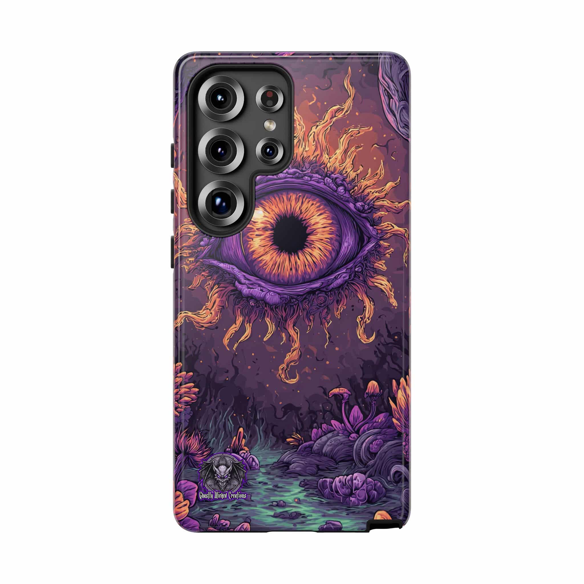 Psychedelic Eye Samsung & iPhone Ultra Tough Cases - Image 113
