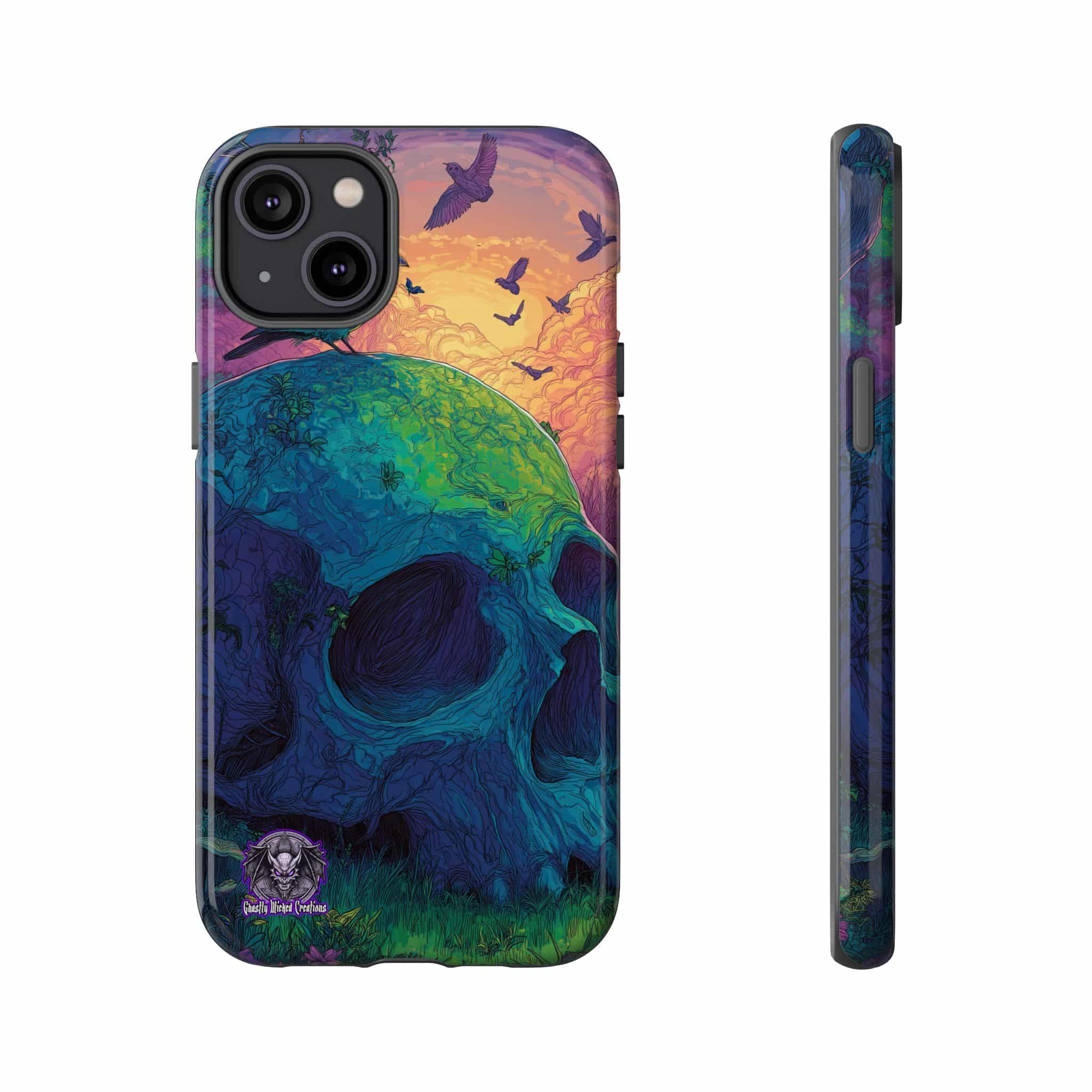 Sunlight Skull Samsung & iPhone Ultra Tough Cases - Image 77