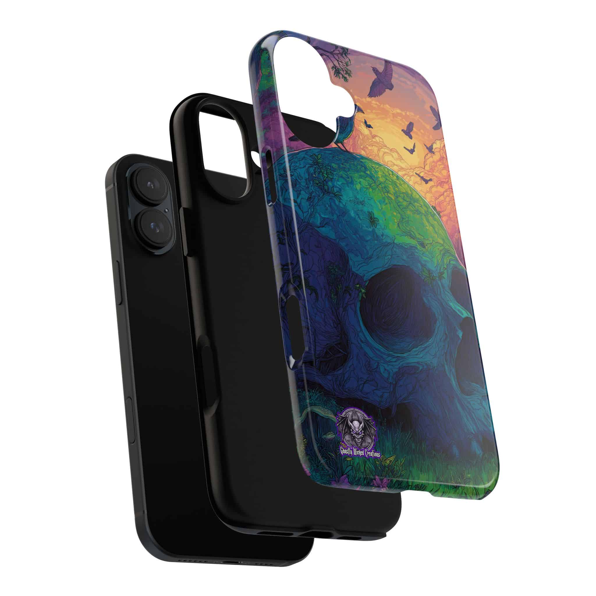 Sunlight Skull Samsung & iPhone Ultra Tough Cases - Image 102