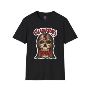 Gladiators Of Pain Metal Band Skull Helmet Unisex T-Shirt