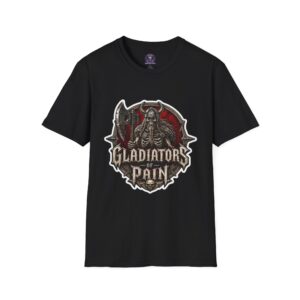 Gladiators Of Pain Metal Band Big Eye Crest Unisex T-Shirt