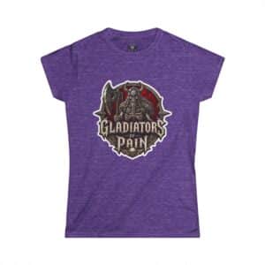 Gladiators Of Pain Metal Band Big Eye Crest Women's Softstyle Tee